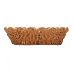 Cesta Terraço 25cm x 16cm x 7,5cm Rattan 